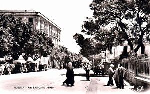 GUELMA - RUE SADI-CARNOT - 1956